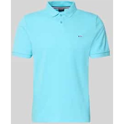 regular fit poloshirt met gestikt logo
