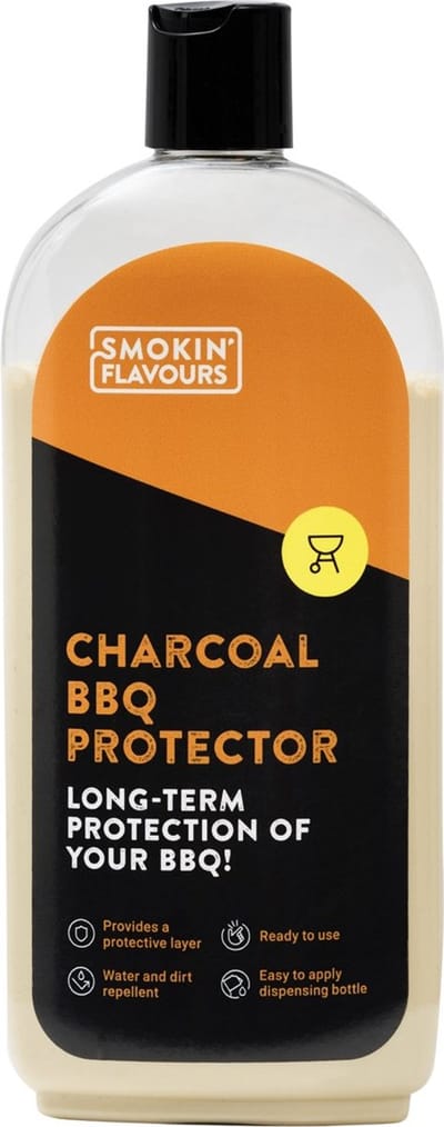 Houtskool BBQ Protector | 500 ML | Bescherming & Onderhoud | Langdurige Bescherming | Voorbereid op het nieuwe grillseizoen