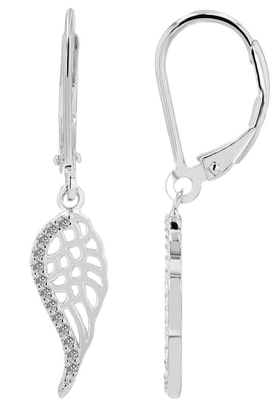 AKZENT Akzent Dames Oorbellen "Laelia" van 925 Sterlingzilver, gerhodineerd, duurzaam