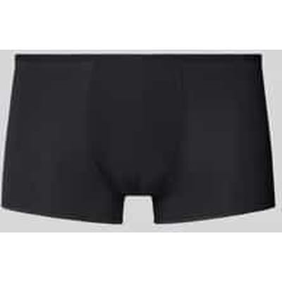 HOM Plumes trunk (1-pack) - heren boxer microfiber kort - zwart