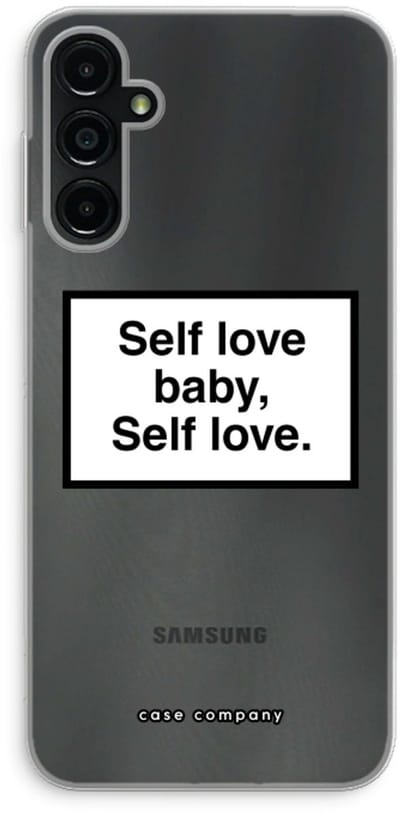 Case Company® - Hoesje geschikt voor Samsung Galaxy A14 hoesje - Self love - Soft Cover Telefoonhoesje - Bescherming aan alle Kanten en Schermrand