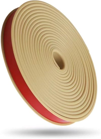 Meubelrandbescherming U-vorm - Kantenband Beschermstrip - Meubels Afwerken - Zelfklevend TPE Materiaal - 5 Meter - Beige