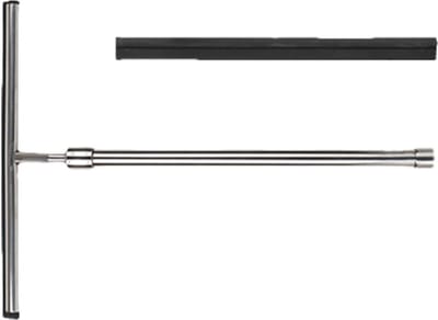 Glazenwasser - Raamtrekker - Streeploos Reinigen - Telescopische steel - 347 cm - Zilver