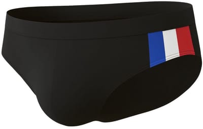 Zwemslip Biarritz Zwart - Maat L - Zwemslip Heren Zwart - Swimwearclub