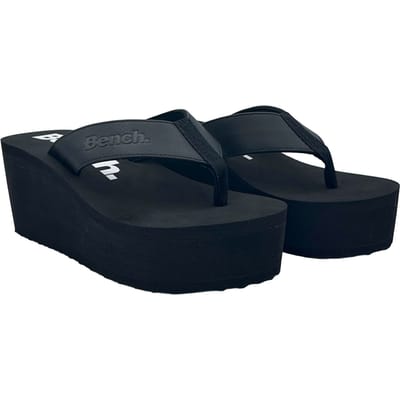 Bench Vacay Dames Zwarte Slippers