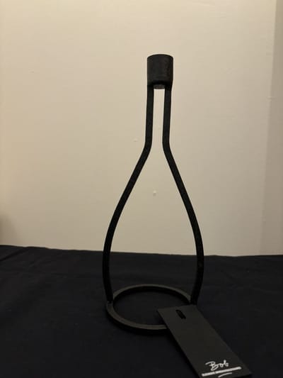 Kandelaar zwart - BOB Bijzondere Binnenhuisaccessoires