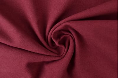 Molton stof - Bordeaux rood - 1 meter - Per meter - 150cm breed