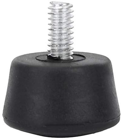 Allecto - Universele Rubber Tripod Voet - Antislip Rubber Voetpad