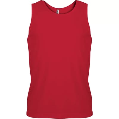 Herensporttop overhemd 'Proact' Red - XS