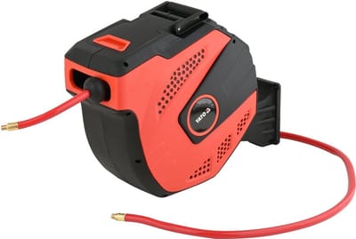 YATO YT-24246 - Automatische Slanghaspel met 15m Persluchtslang - 12,5 mm - 20 Bar