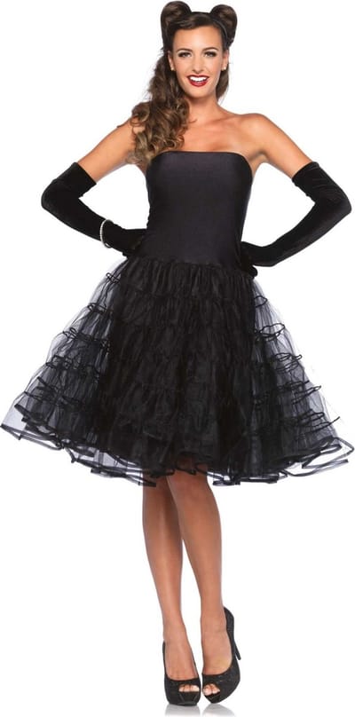 Rok met onderrok dames Leg Avenue
