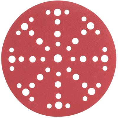 Radix - Schuurschijf - Pro - Klittenband 150 mm - P120 – 49 stofgaten (10 stuks)