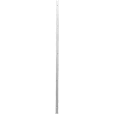 Gabarit de rail à onglet en alliage d'aluminium, rainure en T, fixation de dalle coulissante non poreuse, outil de travail du bois (1000 mm) white