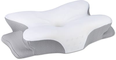 Anti snurk kussen - Voor iedere slaaphouding - 63x38 cm - Hoofdkussen - Apneu - Ergonomisch & orthopedisch - Memory foam -