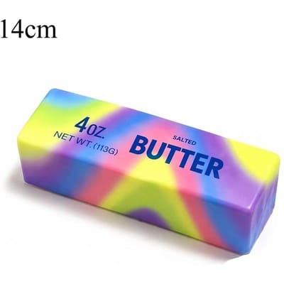 3 Kleuren Langzaam Rijzend Boterstick Squishy Speelgoed Zacht Nat Knijp Stressverlichting Fidget Speelgoed Voor Volwassenen Tieners Feest Prank Grappige Cadeaus