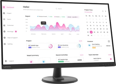 Lenovo D32-40 - Full HD Monitor - 60Hz - 32 inch