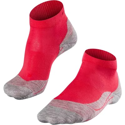 FALKE RU4 Short anti-blaar katoen functioneel materiaal hardloopsokken dames rood - maat 39-40