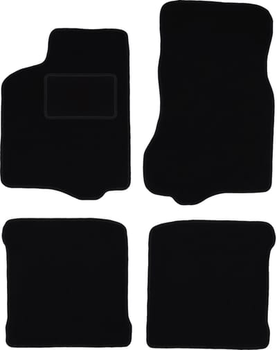 Zwarte veloursmatten voor: Seat Cordoba I sedan (1993-2002)
