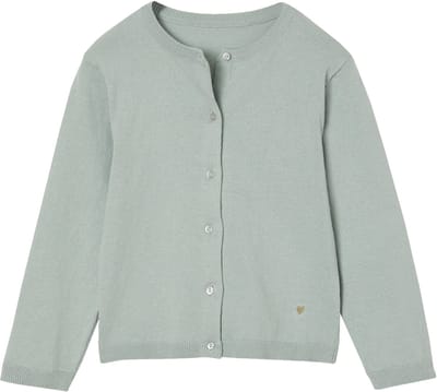 Vertbaudet Meisjesvest Basics van fijn breisel