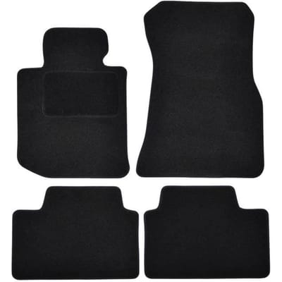 Tapis de sol - BMW - G20 G21 - Velours noir - 4 pièces - Ajustement précis