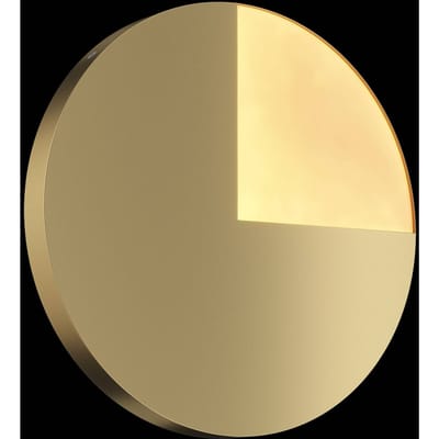 Maytoni LED wandlamp Jupiter, goud, Ø 38,1cm