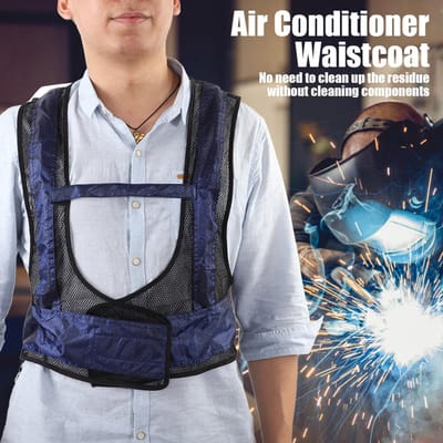 Lassen Staal Luchtgekoelde Koelvest Airconditioner Vest