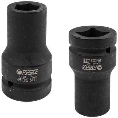 Forsage - Diepe Impactdop - 23mm - Zeskant - 1 Inch