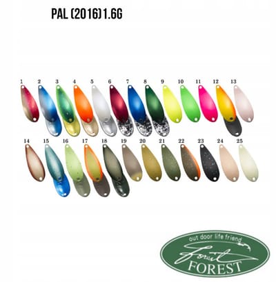 Forest PAL Wobbler #11 Fluorescerend Roze (1,6 g) - Vissersaas