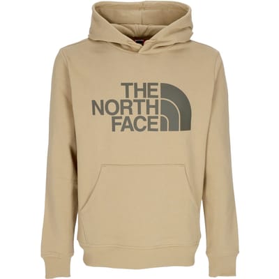 Standaard herenhoodie kaki steen