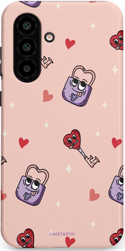 Casetastic Hoesje Geschikt voor Samsung A56 / A36 - Stijlvolle Beschermende Duo-layer Case - Jij bent mijn match