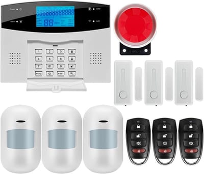 Alarmsysteem - Beveiligingssysteem Huis - Huis Beveiligen - GSM PSTN App - 99 Zones - Wit