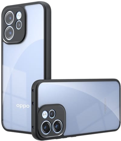 Coverup Hoesje - Geschikt voor OPPO Reno15 F Hoesje - Coverup Transparante Back Cover met Camera Cover - Transparant
