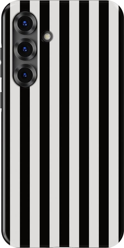 DripCase Gestreept Hoesje Samsung Galaxy S25 Plus | Backcover met Mag | Stripes Motief | Trendy Case Samsung Galaxy S25 Plus met Strepen Piano Lane