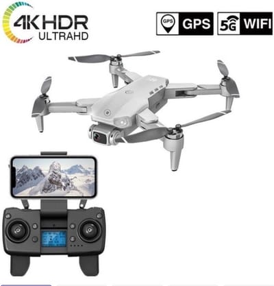 LUXWALLET LIBRA² Drone – GPS WiFi 5GHz – 4K Camera met EIS – <250g (214g) – 1200m Bereik – 30km/u – Incl. 2 Accu’s – Grijs