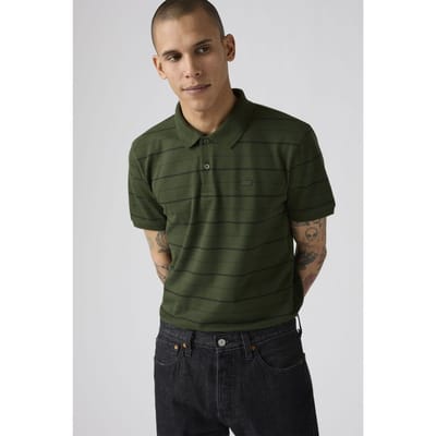 Levi's Slim Housemark Polo Landon Stripe Duffel Taglia: M | Polo Outlet | Uomo