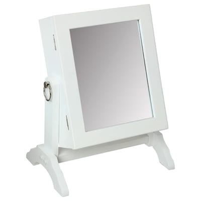 Tafel sieradenkast met spiegel
