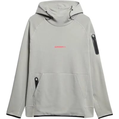 Superdry - Tech hoodie met logo en losse pasvorm - Heren - Hoodies