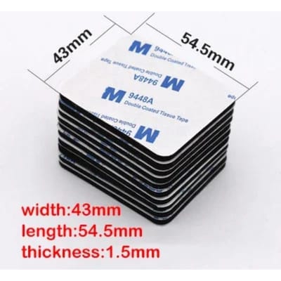 10/20 stuks Supersterke Dubbelzijdige Zelfklevende Schuimpads Extra Sterke Dubbelzijdige Zelfklevende Tape voor Thuis Kantooraccessoires 20Pcs