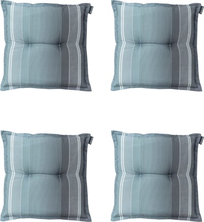 Madison - Zitkussen - Universeel - 4st - 50x50cm - Stef Grey - Grijs