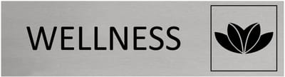 CombiCraft Aluminium deurbordje Wellness 165x45mm - per stuk