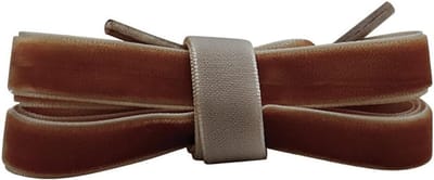 Set van 2 Paar Platte Fluwelen Veters, 1.5 cm Breed, Duurzame Veters voor Schoenen en Laarzen, Ideaal als Vervanging voor Versleten Veters