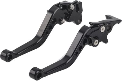 Verstelbare Rem- en Koppelinghevels voor Motoren - 2 Stuks Aluminium Handgrepen voor Veiligheid en Comfort