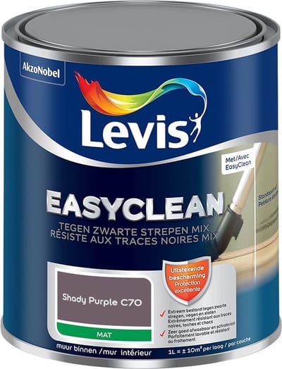 Levis - Easyclean Tegen Zwarte Strepen Mix - Shady Purple C70 - Mengverf - 1 L