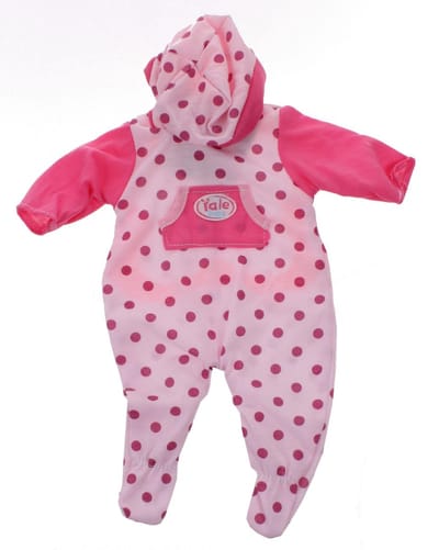 Johntoy Baby Rose Babypoppenkleren Stippen 40-45 Cm
