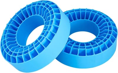 INJORA 2pcs Silicone Rubber Inserts Fit for 1.9 Inch Tyres 118-122mm Foam Inlay 1/10 RC Crawler Upgrade, Large