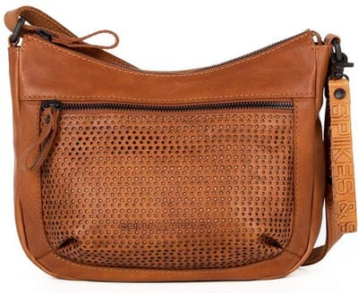 Leren Crossbodytas mini - Marijn - Bruin