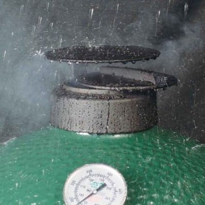 Green Egg REGGulator regenkap rain cap Big MiniMax | Groen