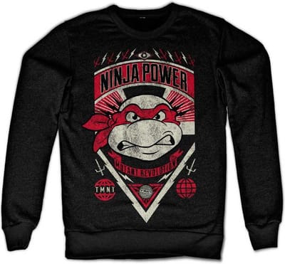 Teenage Mutant Ninja Turtles Sweater/trui -S- Ninja Power Zwart