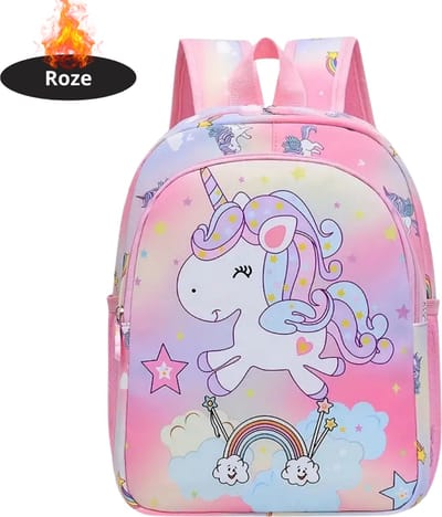 Livano Rugzak - Meisje - Jongens - Backpack - Schooltas - Laptoptas - Roze