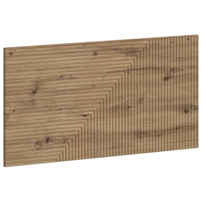vidaXL - Wandgemonteerd - Hoofdbord - HAARLEM - Artisanaal - eiken - Bewerkt - hout